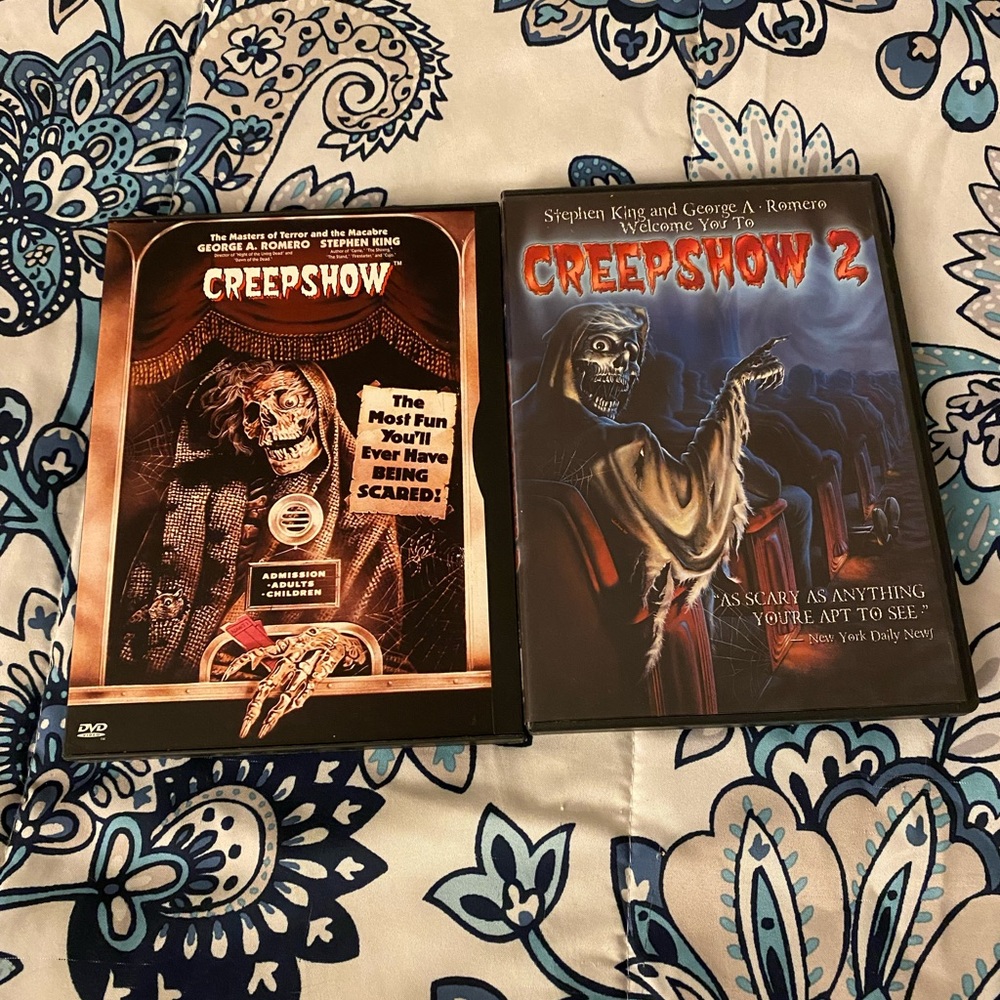 Creepshow 1 & 2 DVDs